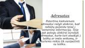 Elektroninio laiško reikalavimai 2 puslapis
