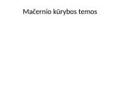 Vytautas Mačernis - jo biografija ir Vizijos 9 puslapis