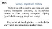 Viešieji logistikos centrai 10 puslapis