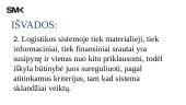 Srautai logistinėje sistemoje 14 puslapis