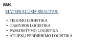 Srautai logistinėje sistemoje 5 puslapis
