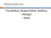 Fonetikos kartojimas 6 puslapis