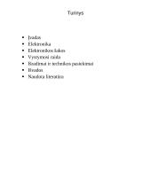 Elektronika, jos šakos, vystymosi raida 2 puslapis