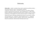 Elektronika, jos šakos, vystymosi raida 4 puslapis