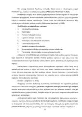 Parkinsono liga sergančių asmenų adaptacijos ypatumai socialinės globos namuose 19 puslapis