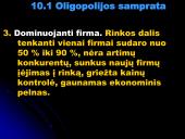 Mikroekonomika - oligopolinė rinka 5 puslapis
