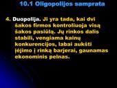 Mikroekonomika - oligopolinė rinka 6 puslapis