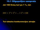 Mikroekonomika - oligopolinė rinka 9 puslapis