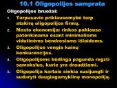 Mikroekonomika - oligopolinė rinka 10 puslapis