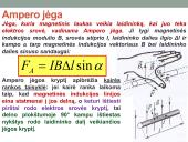 Ampero ir Lorenco jėgos 5 puslapis