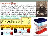 Ampero ir Lorenco jėgos 9 puslapis