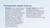 Innovative Building Materials. Transparent Wood 14 puslapis