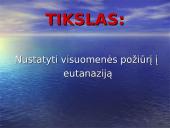 Visuomenės požiūris į eutanaziją 2 puslapis