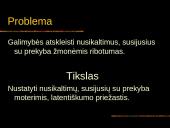 Prekybos moterimis, kaip kelio į prostituciją, latentiškumas  2 puslapis