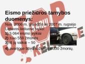 “Karas keliuose”: visuomenės ir valdžios institucijų reakcija 12 puslapis