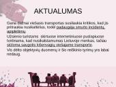 Viešasis transportas - siaubo kambarys 2 puslapis