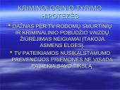 Ar televizija turi įtakos nusikalstamumui? 5 puslapis