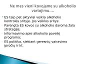 Alkoholio vartojimo įtaką nusikalstamumui 13 puslapis