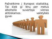 Alkoholio vartojimo įtaką nusikalstamumui 14 puslapis
