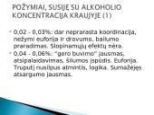 Alkoholio vartojimo įtaką nusikalstamumui 19 puslapis