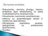 Alkoholio vartojimo įtaką nusikalstamumui 7 puslapis