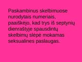 Skelbimai žiniasklaidoje: nauja erdvė prostitucijai?  8 puslapis