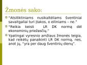 Šventinių savaitgalių įtaka nusikalstamumo lygiui 16 puslapis
