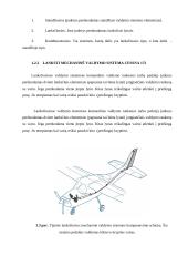 Lėktuvo “Cessna 172” aerodinaminė valdymo sistema 8 puslapis