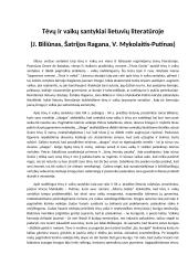 Tėvų ir vaikų santykiai lietuvių literatūroje (J. Biliūnas, Šatrijos Ragana, V. Mykolaitis-Putinas)