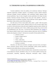 Terorizmas ir jo samprata 5 puslapis