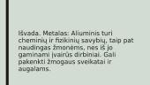 Metalas: Aliuminis 17 puslapis