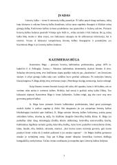 K.Būga - pirmasis profesionalus lietuvių kalbos tyrėjas. Svarbiausias darbas - „Lietuvių kalbos žodynas” 3 puslapis