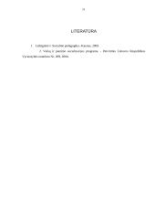 Vaikų, netekusių tėvų globos, socializacijos ypatumai 10 puslapis