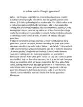 Ar saikas trukdo džiaugtis gyvenimu?