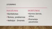 Literatūrinis rašinys 10 klasėje 12 puslapis
