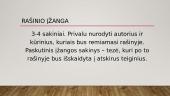 Literatūrinis rašinys 10 klasėje 13 puslapis