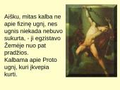 Mito apie Prometėją interpretacijos literatūroje ir dailėje 20 puslapis