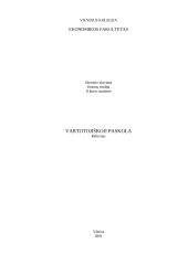 Vartotojiškoji paskola 1 puslapis