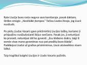 Liudo Vasario ir Liucės santykiai Vinco Mykolaičio Putino romane 14 puslapis