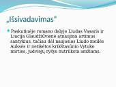 Liudo Vasario ir Liucės santykiai Vinco Mykolaičio Putino romane 10 puslapis