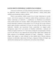 Paviršinio ir požeminio vandens tyrimų duomenų analizė 4 puslapis