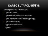Darbo sutarties teisinis reglamentavimas 5 puslapis