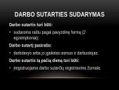 Darbo sutarties teisinis reglamentavimas 9 puslapis