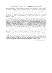 Broniaus Radzevičiaus romanas “Priešaušrio vieškeliai”