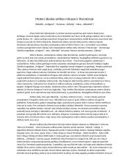 Moters idealas antikos mituose ir literatūroje