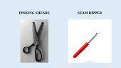 Sewing tools and equipment used in garment construction 7 puslapis