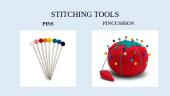Sewing tools and equipment used in garment construction 10 puslapis