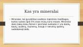 Kas yra mineralai? 2 puslapis