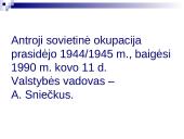 Lietuva antrosios sovietinės okupacijos laikotarpiu  2 puslapis