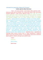 Tautinio atgimimo idėjos literatūroje